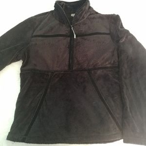 Athleta Fleece 1/2 Zip Pull Over Size Large